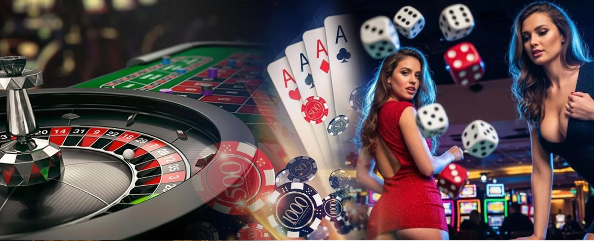 Dynamic 8k8 Casino gaming floor with bright lights